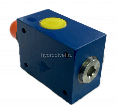 DBDS30G1X/50 - Предохранительный клапан прямого управления Ду30, давление регулировки до 50 бар, тип монтажа - резьбовой, элемент регулировки S = винт