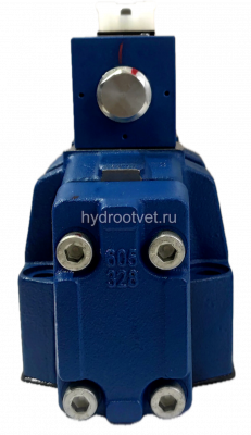4WEH16D7X/6EW230N9ETK4/B10 - Гидрораспределитель с электроуправлением Ду16 схема D (574А), напряжение W230, каналы управления ET - X и Y - внутренние